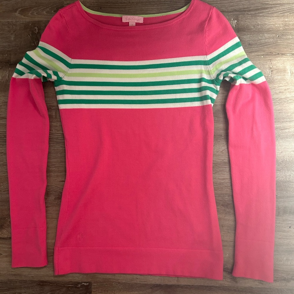 Lilly Pulitzer Maria boatneck sweater, size Small - Picture 4 of 8